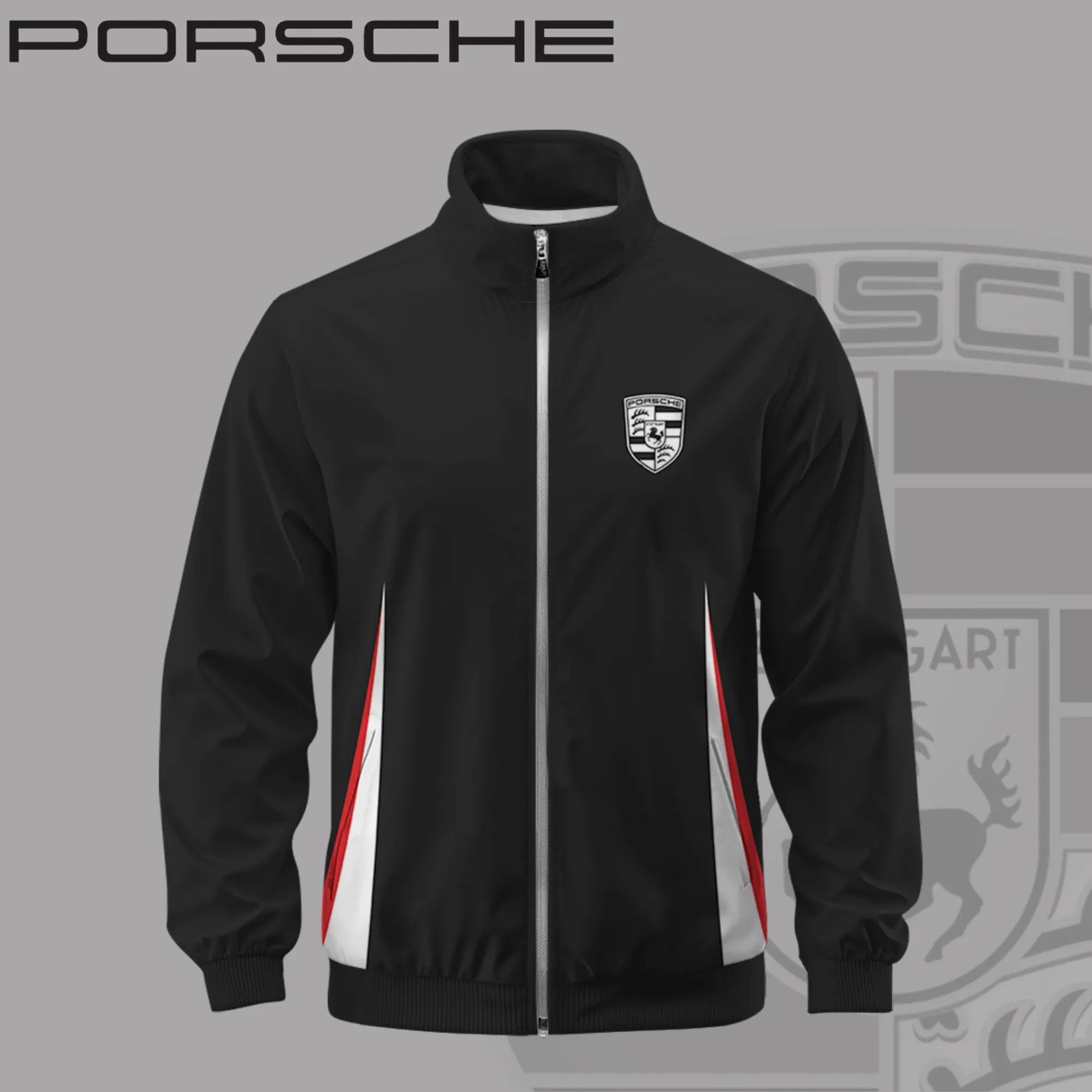 PORSCHE Stand Collar Jacket - hm27103958