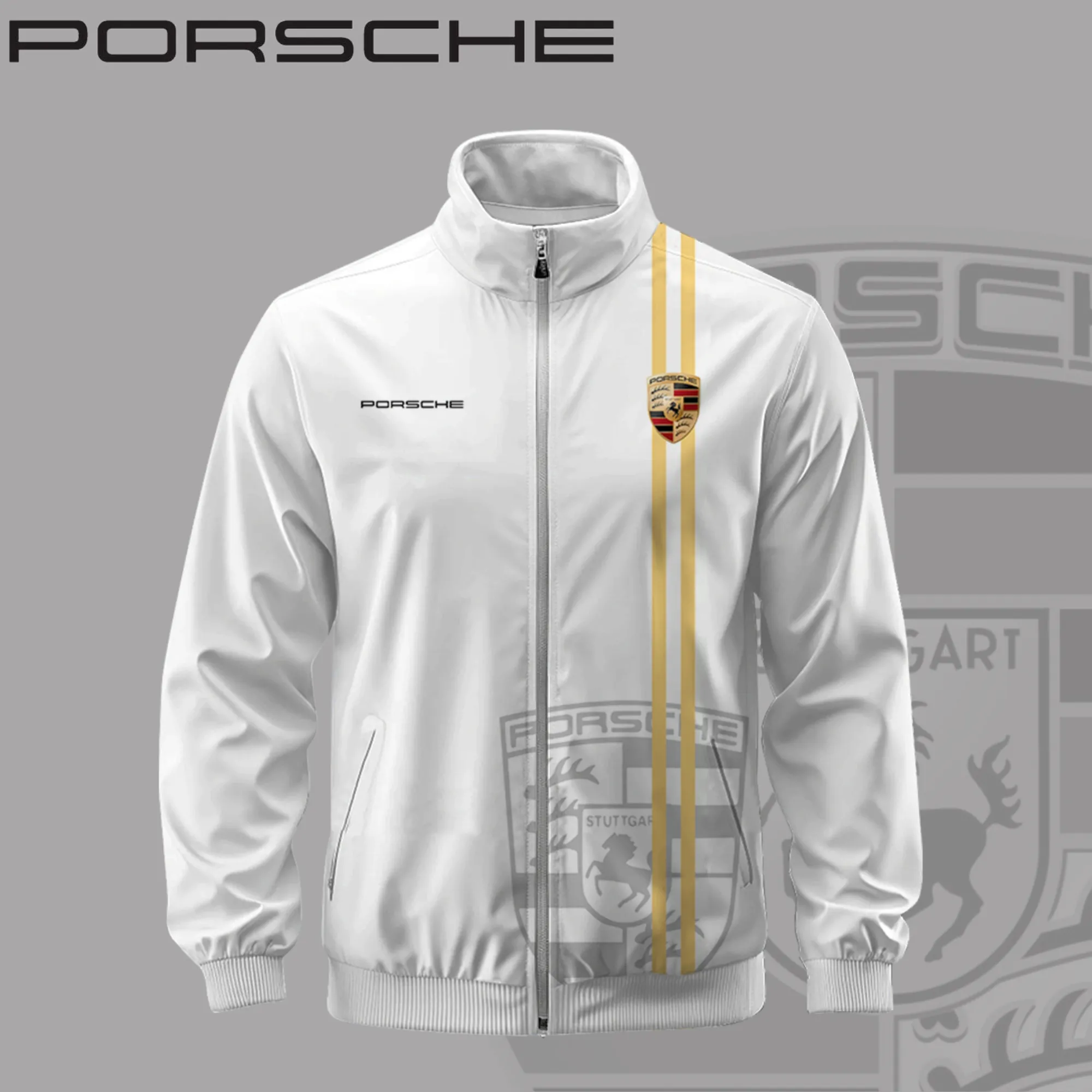 PORSCHE Stand Collar Jacket - hm27103959