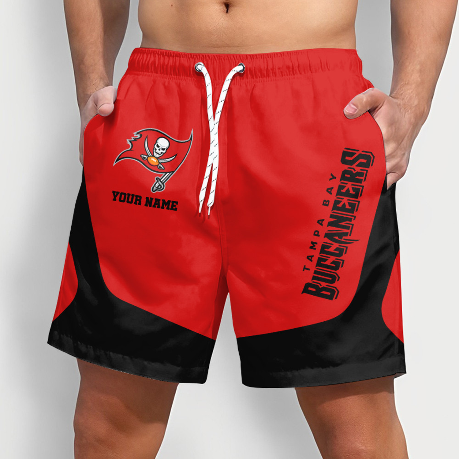 Tampa Bay Buccaneers x NFL Team Special Short Pants For Men Custom Name Gifts