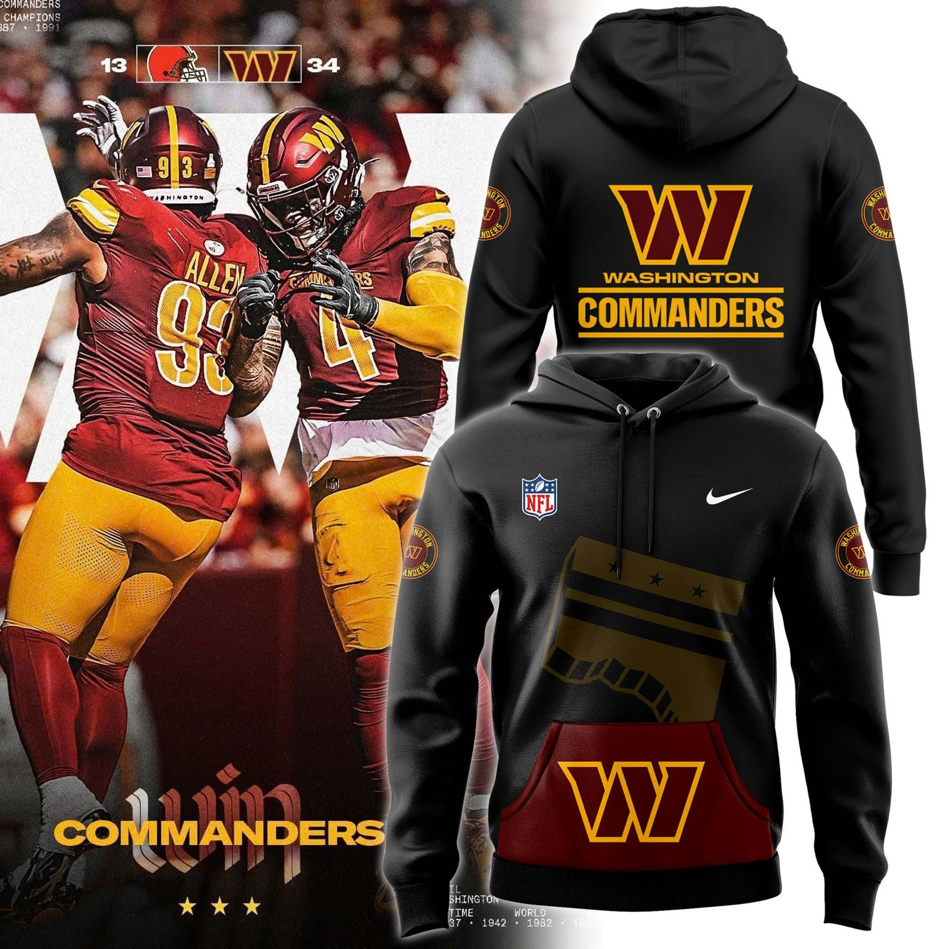 Buildercar - Washington Commanders Specialized Hoodie 2