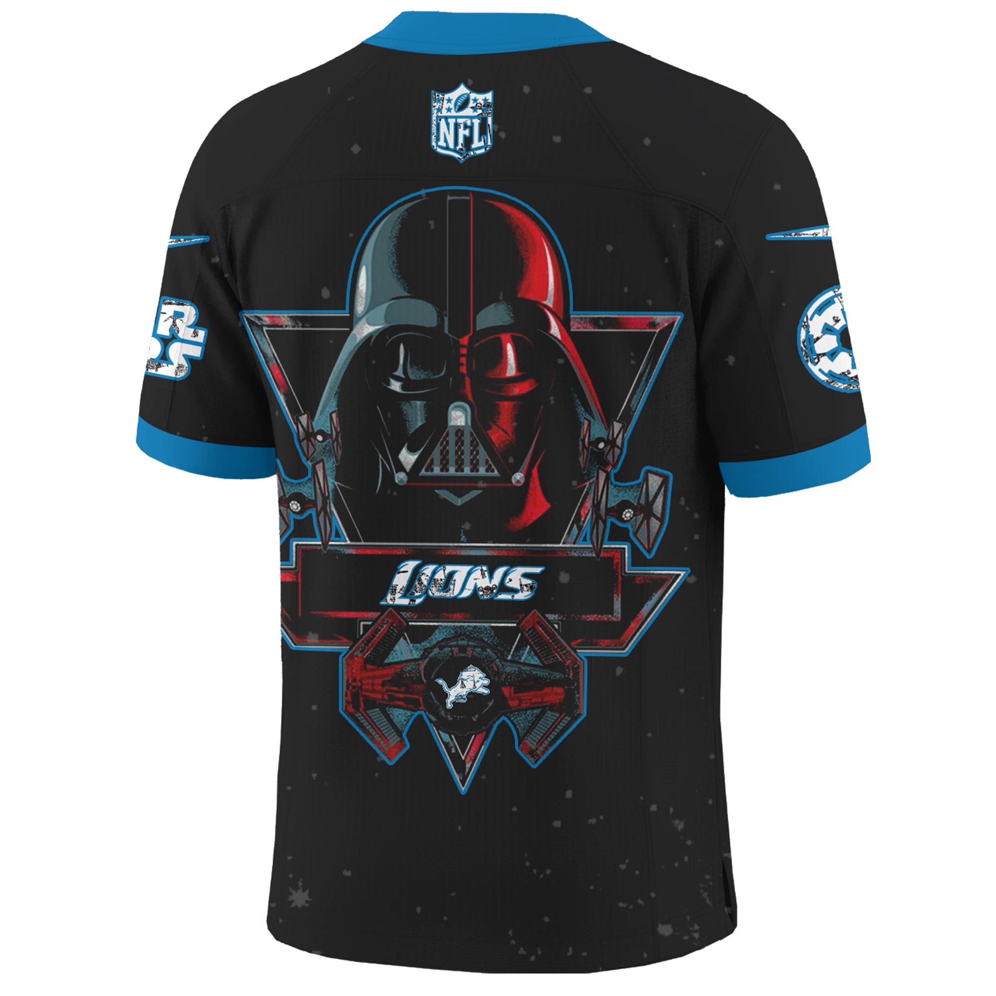 Buildercar - Detroit Lions - NFL x Star War Limited Editions Jersey Ver 5 - Image 3