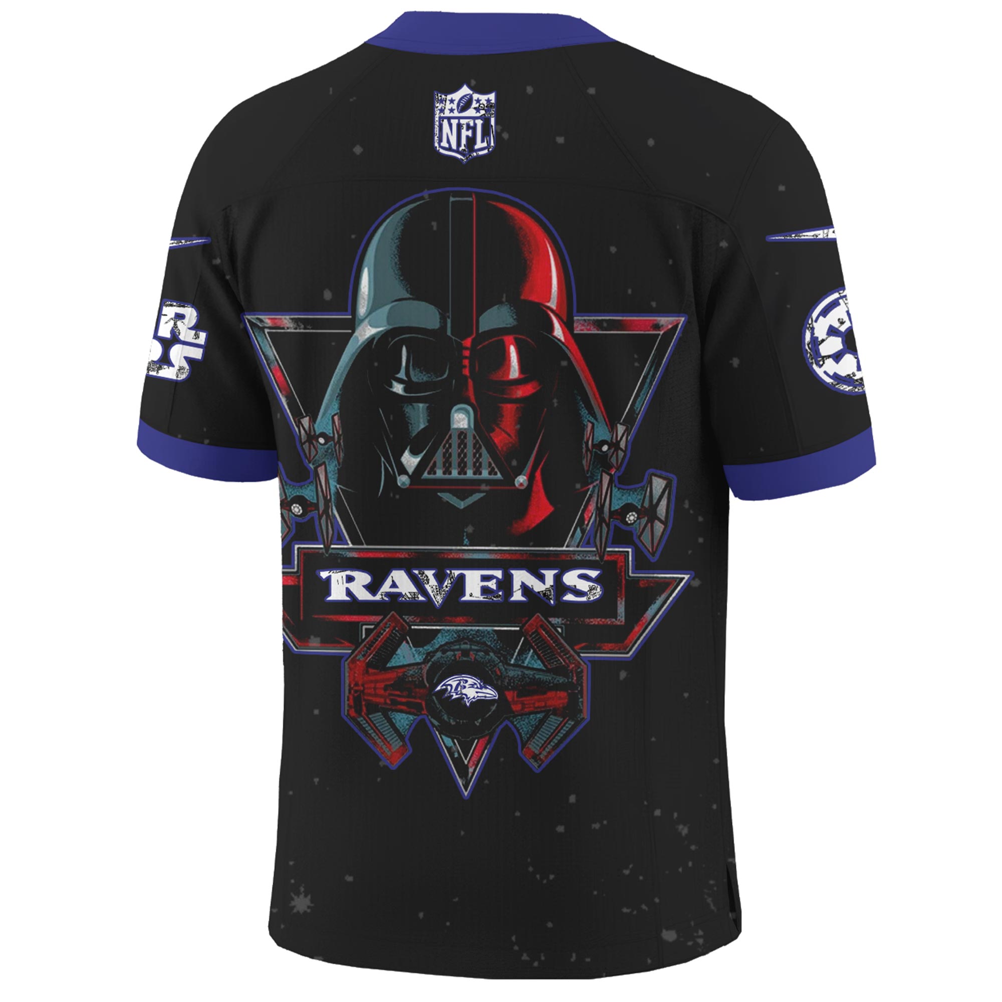 Buildercar - Baltimore Ravens - NFL x Star War Limited Editions Jersey Ver 5 - Image 3