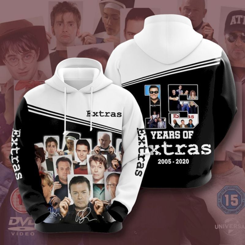 Buildercar - 15 Years Of Extras 3d Hoodie