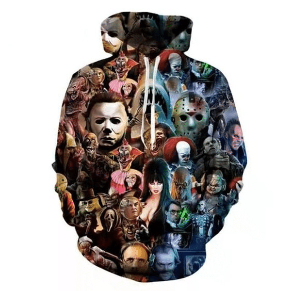 Buildercar - 2025 New s Men Brand Hoodies Men Joker 3d Printing Hoodie