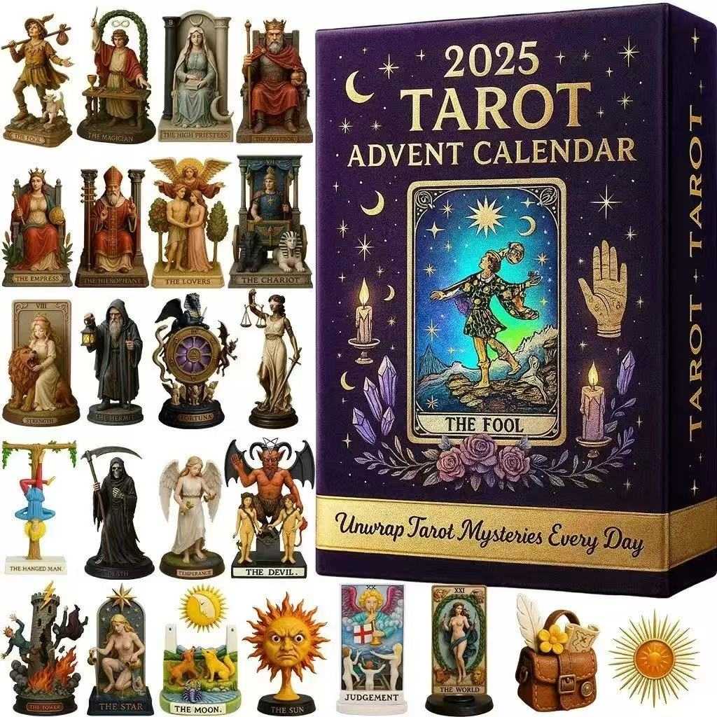 Buildercar - 2025 Tarot Advent Calendar -2D Acrylic