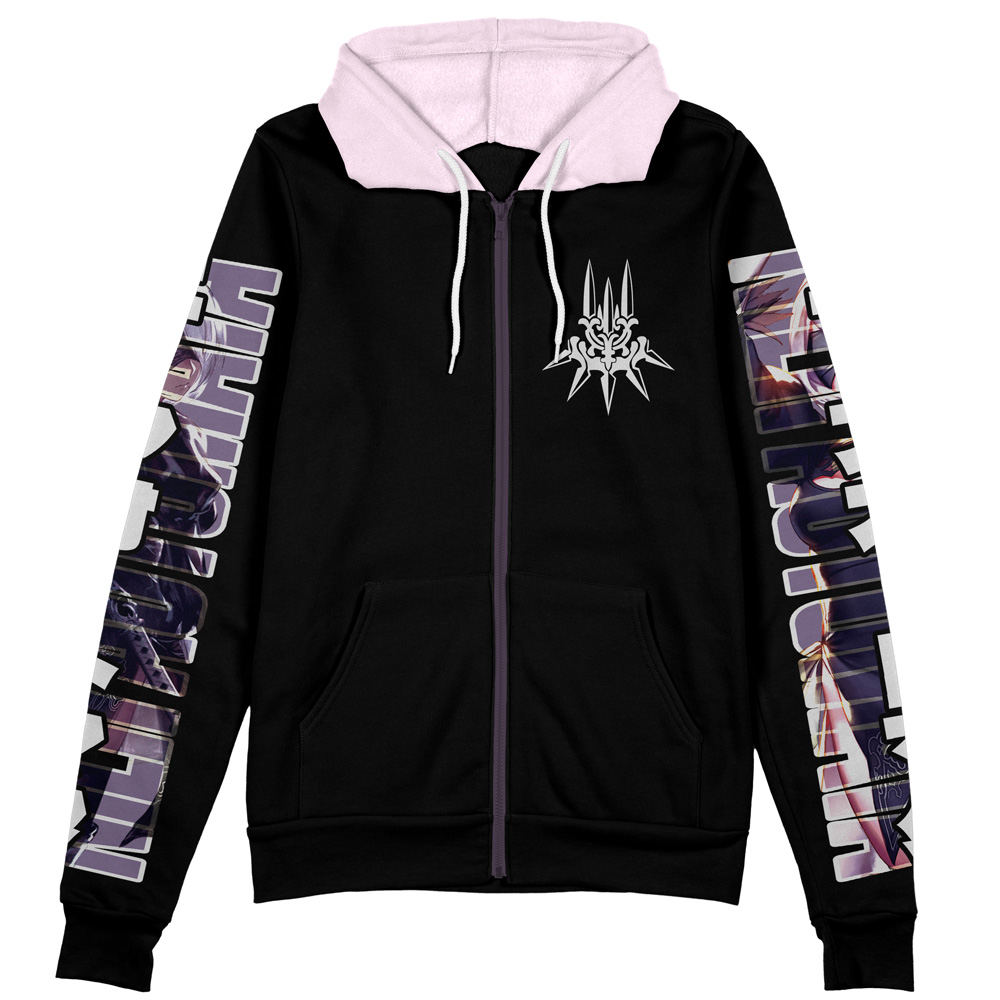 Buildercar - 2B Nier Automata Streetwear Zip Hoodie Jacket - Image 2