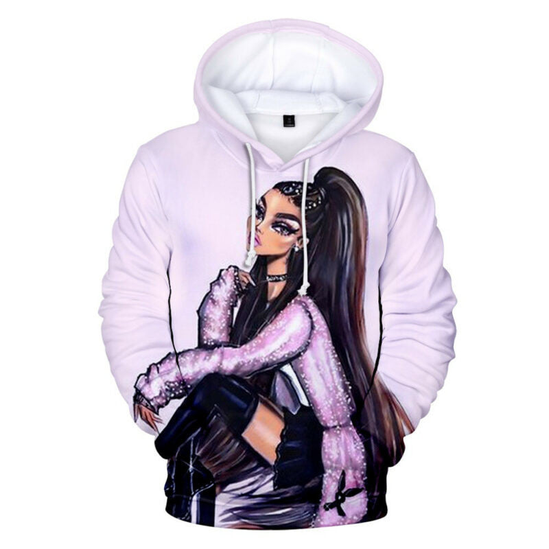 Buildercar - 3d Ariana Grande Lihlooho Hoodie