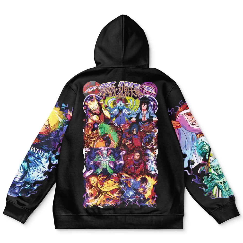 Buildercar - 4th Great Shinobi War Shippuden Streetwear Hoodie