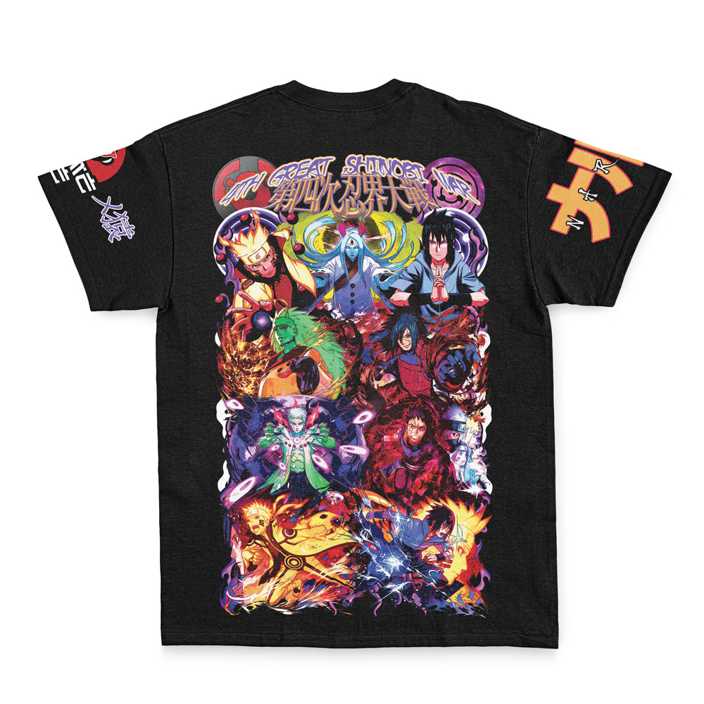 Buildercar - 4th Great Shinobi War Shippuden Streetwear T-Shirt