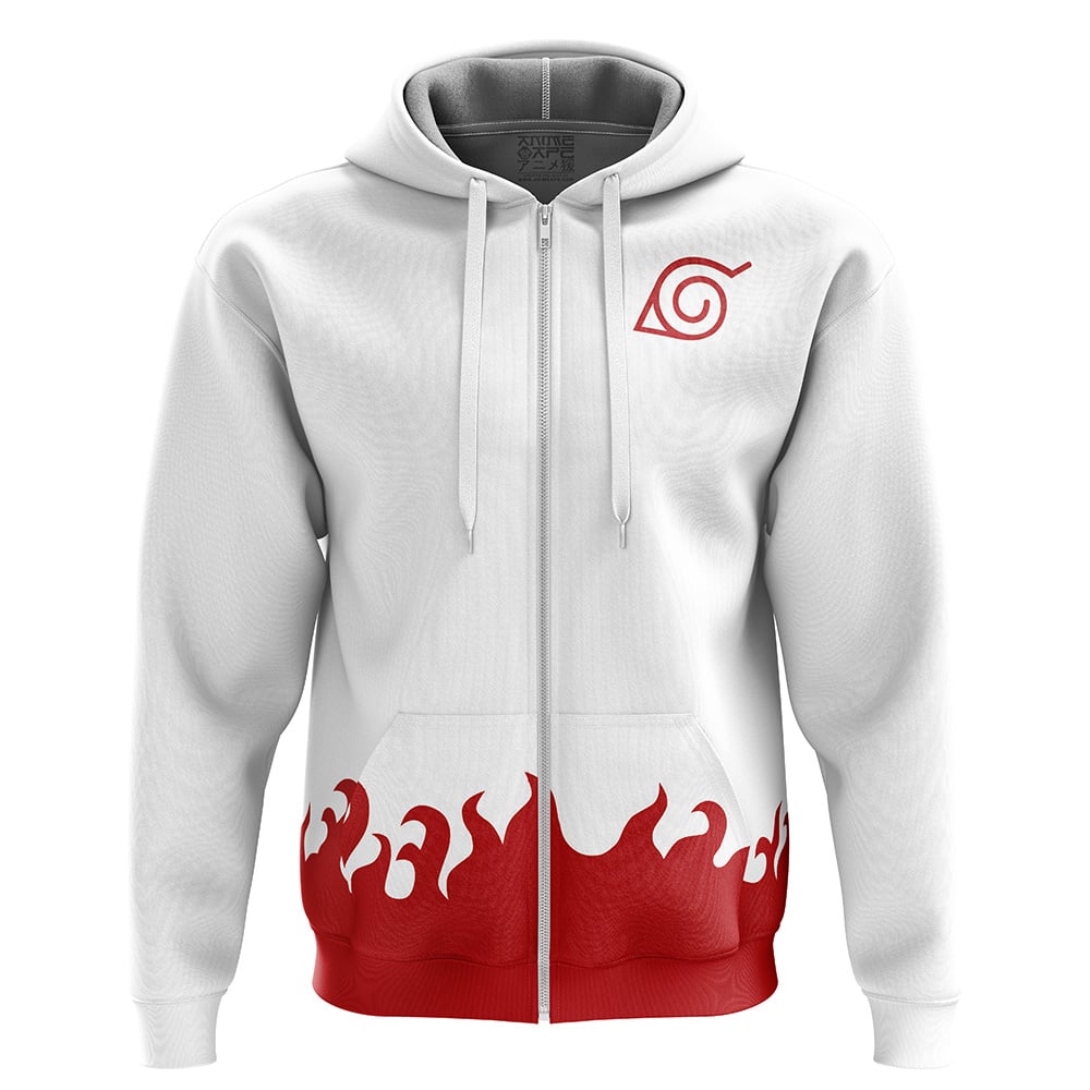 Buildercar - 4th Hokage Shippuden Zip Hoodie Jacket