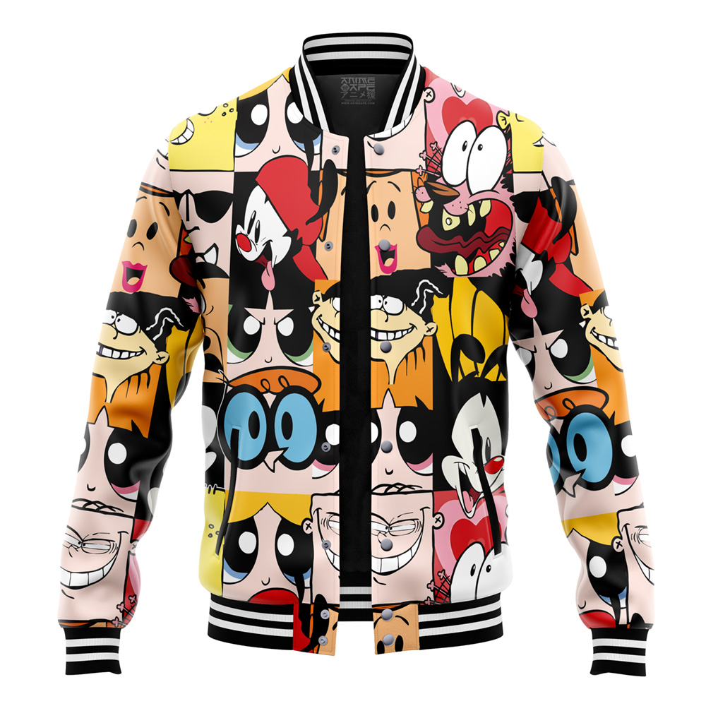 Buildercar - 90s Cartoon Network Varsity Jacket