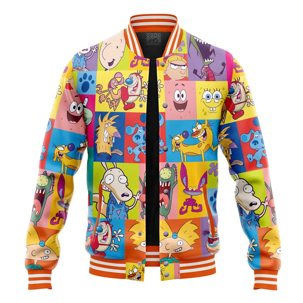 Buildercar - 90s Nickelodeon Cartoon V2 Varsity Jacket