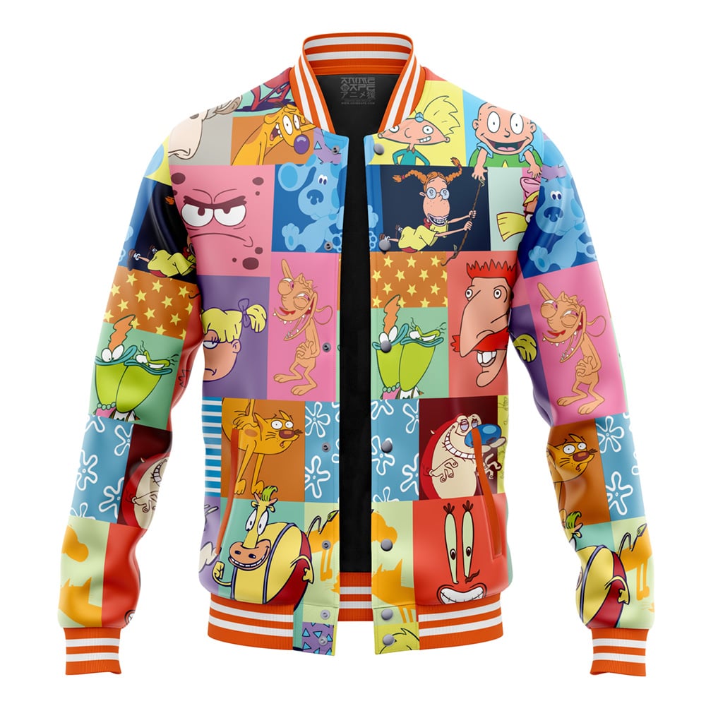 Buildercar - 90s Nickelodeon Cartoon Varsity Jacket
