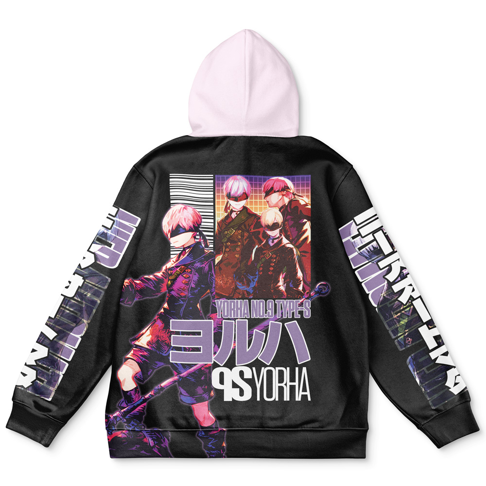 Buildercar - 9S Nier Automata Streetwear Hoodie