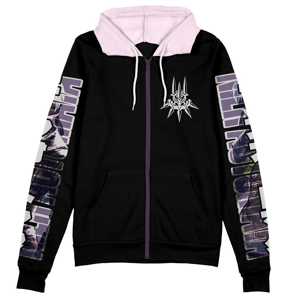 Buildercar - 9S Nier Automata Streetwear Zip Hoodie Jacket - Image 2