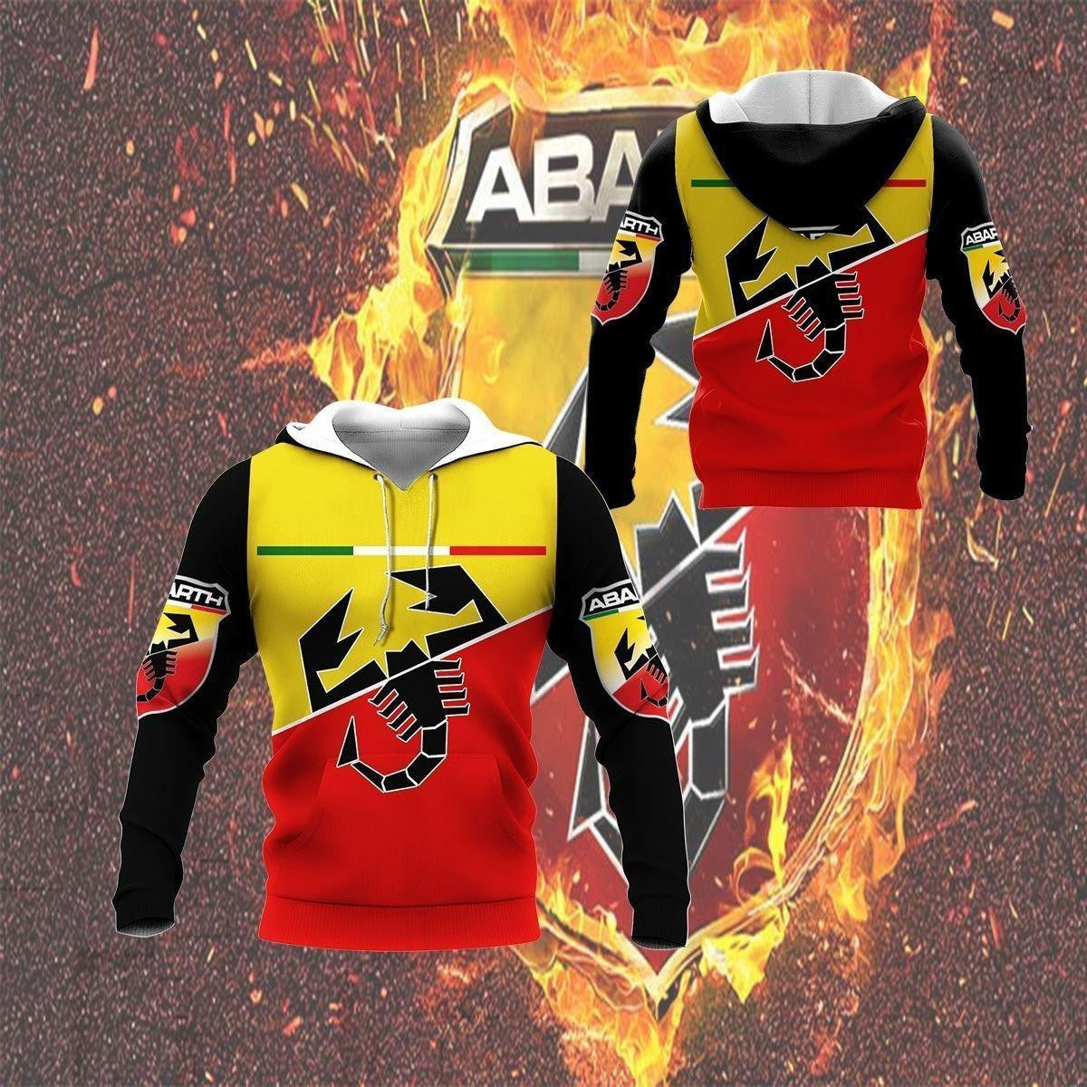 Buildercar - Abarth Shirt Fan Gift 8, Stylist Unisex 3d Hoodie