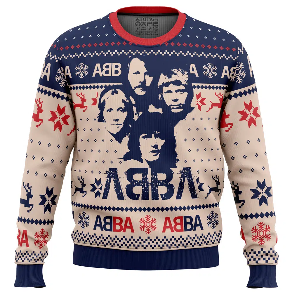 Buildercar - ABBA Ugly Christmas Sweater