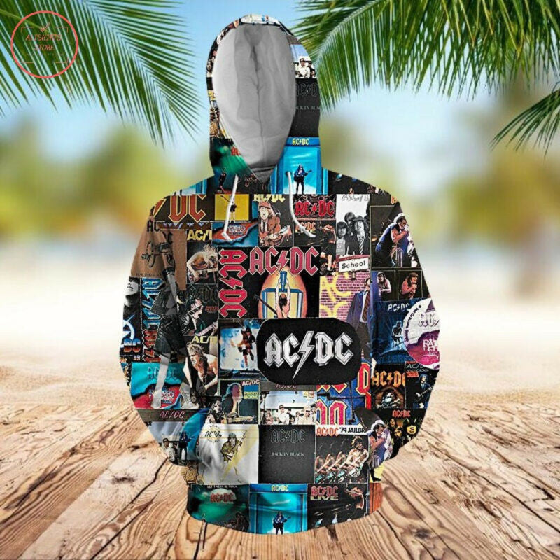 Buildercar - Acdc Collage 3d Hoodie