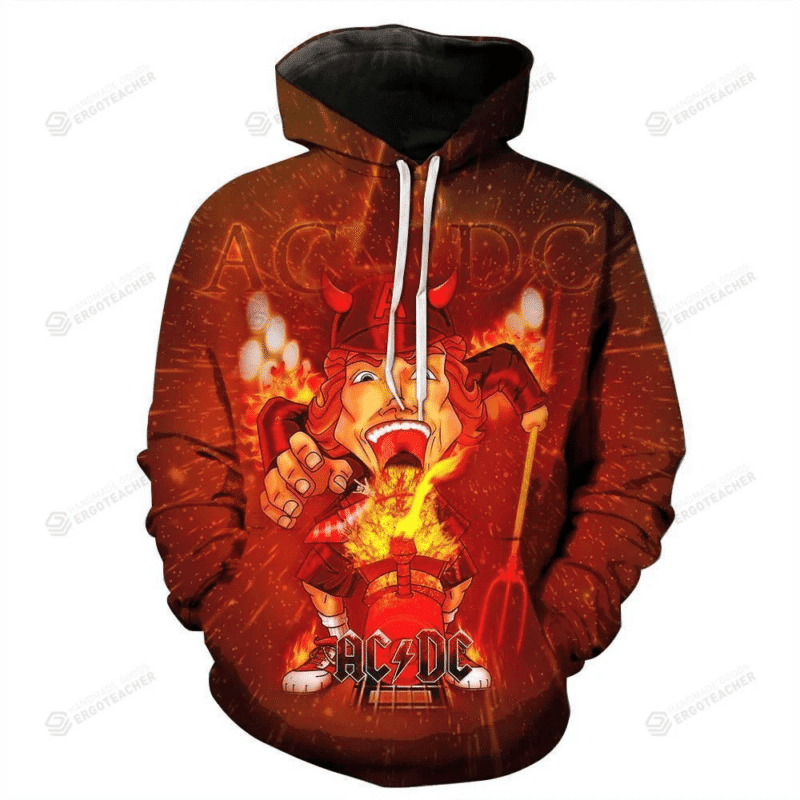 Buildercar - Acdc Rock Band 3d All Over Print Hoodie, Hoodie