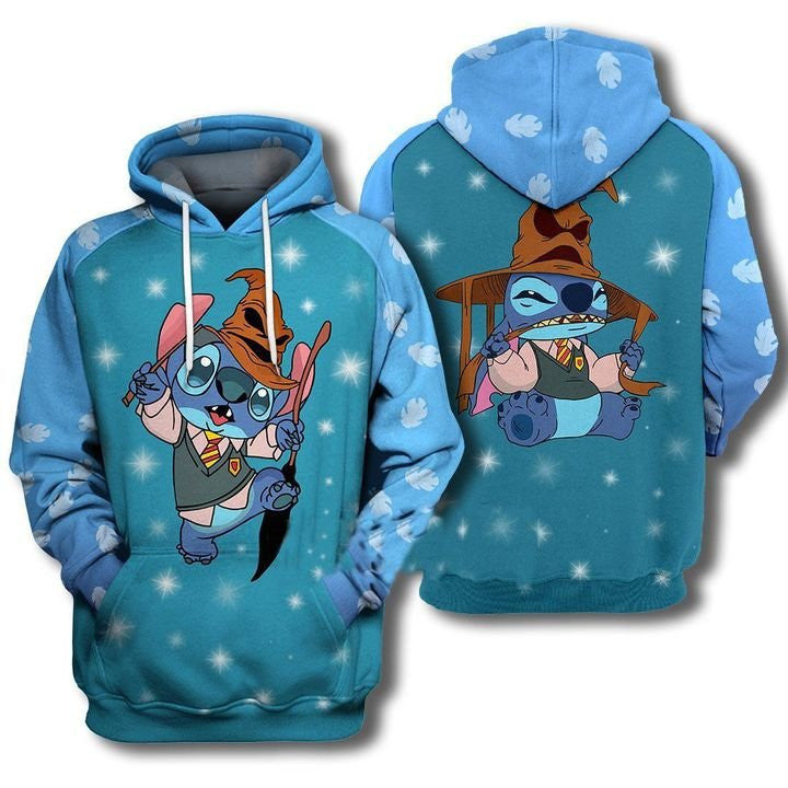 Buildercar - Adorable Harry Potter Stitch 3d Hoodie