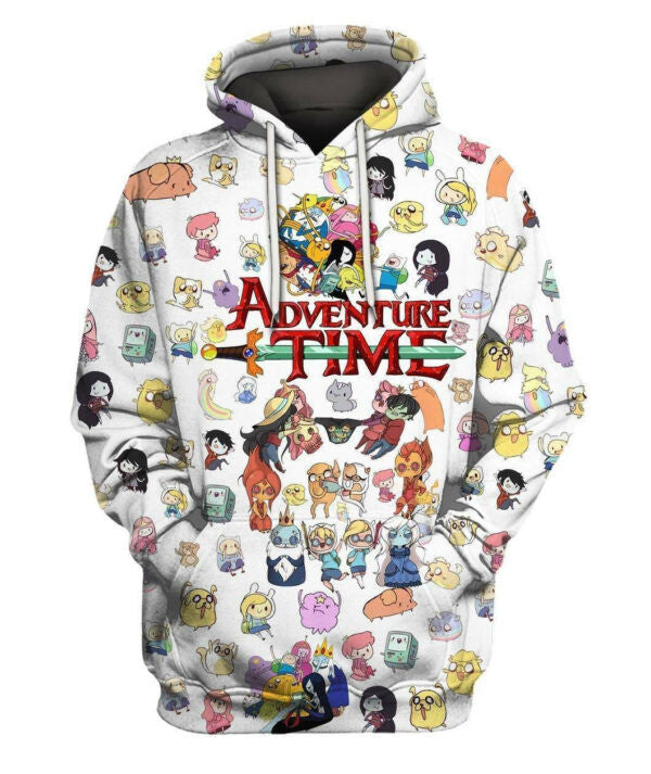 Buildercar - Adventure Time Shirt Fan Gift 78, Stylist Unisex 3d Hoodie 1462