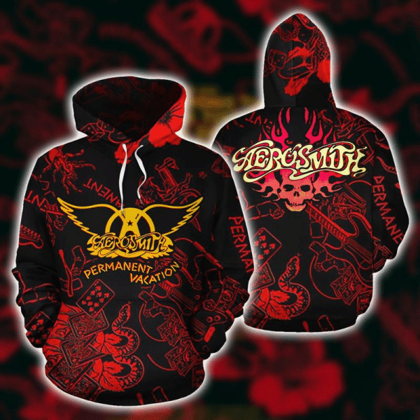 Buildercar - Aerosmith Music Band Thank You For The Memories 2k578 Lover Gift ,aerosmith Music Band All Over Print 3d Hoodie 1017