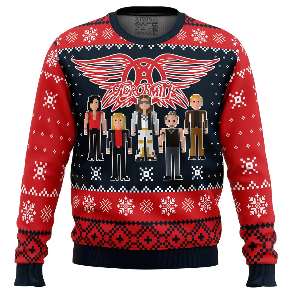 Buildercar - Aerosmith Ugly Christmas Sweater