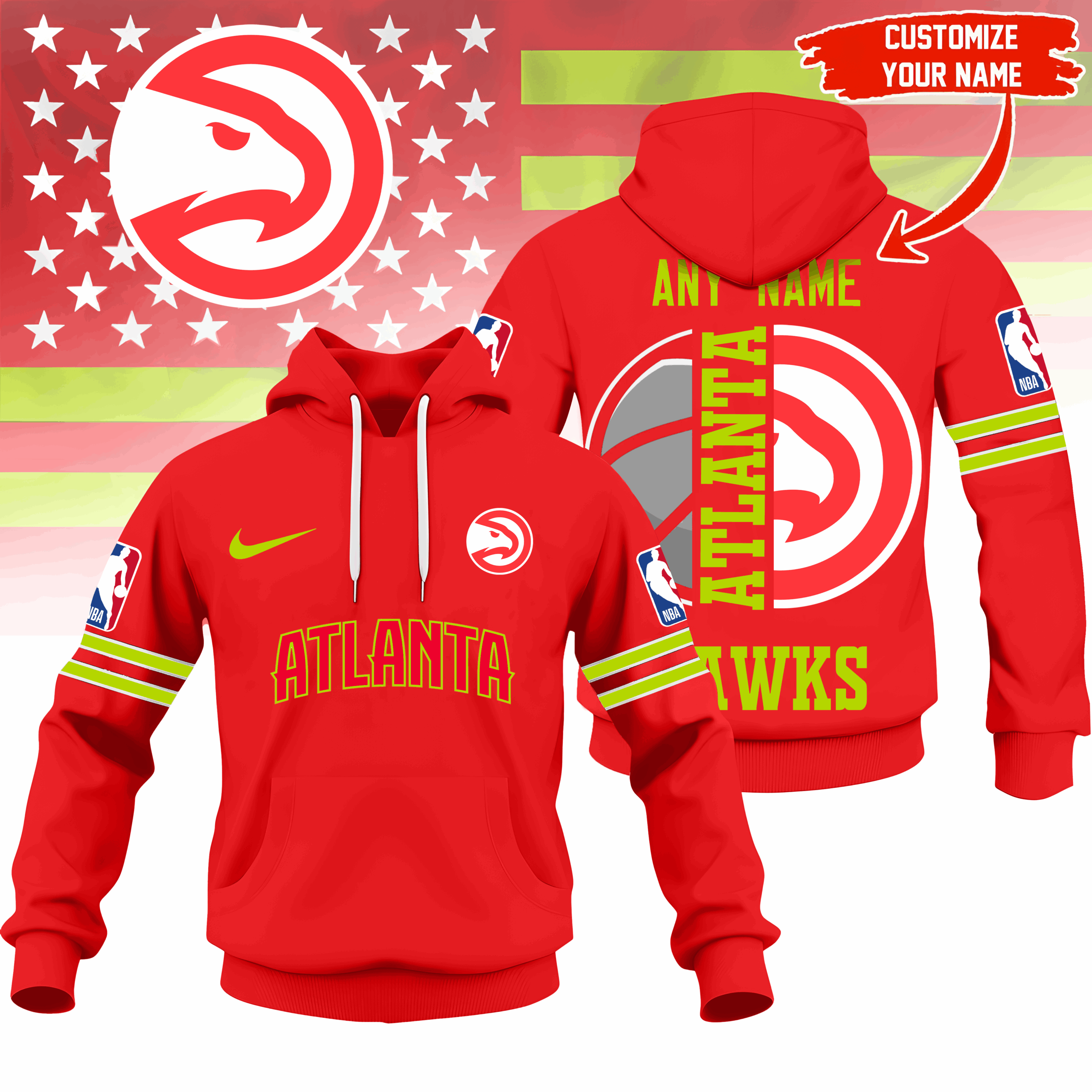 Buildercar - AH Premium NBA Fan Hoodie