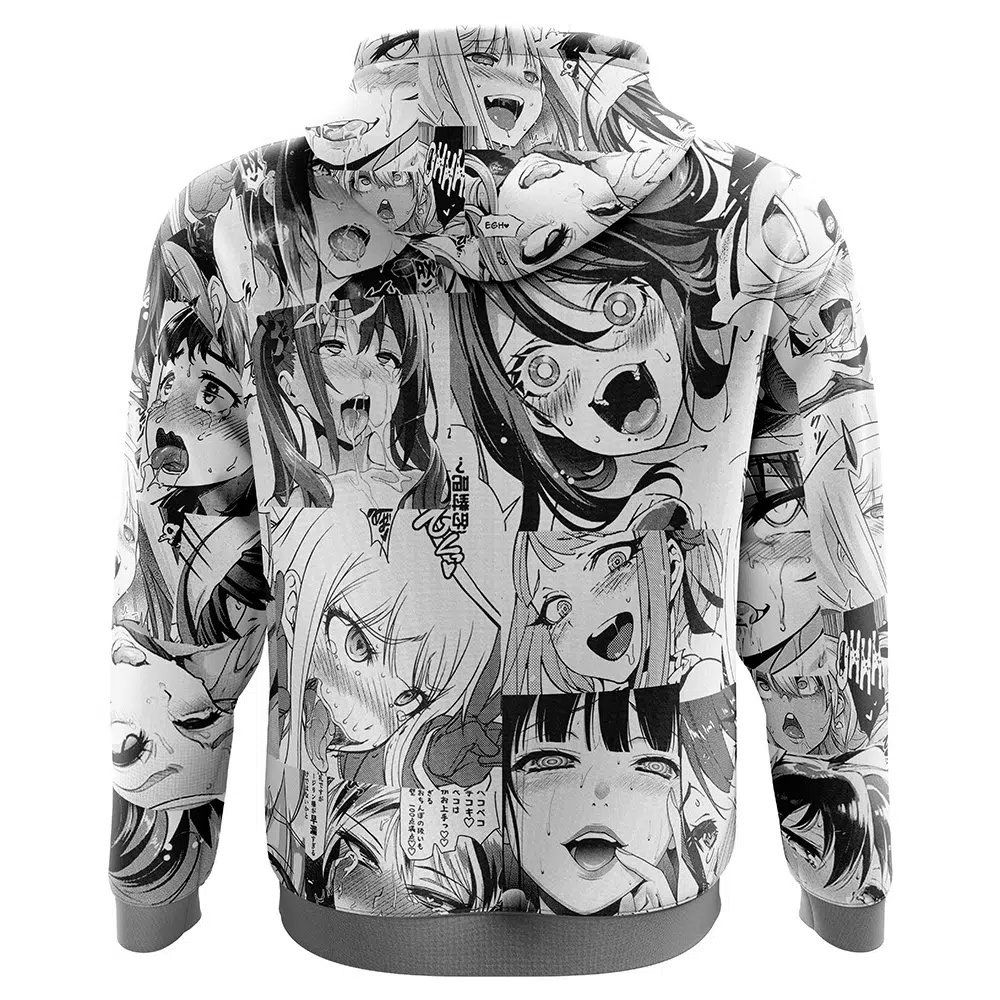 Buildercar - Ahegao Manga Hoodie - Image 2