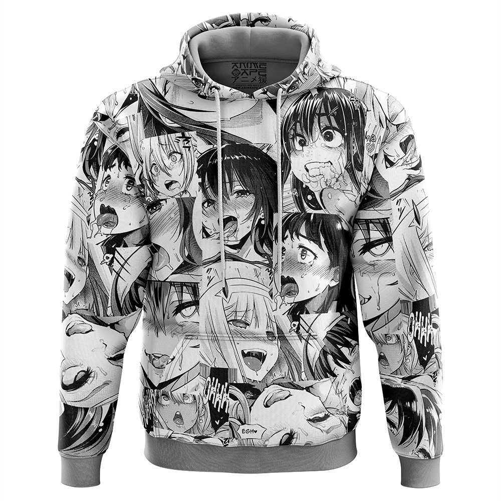 Buildercar - Ahegao Manga Hoodie