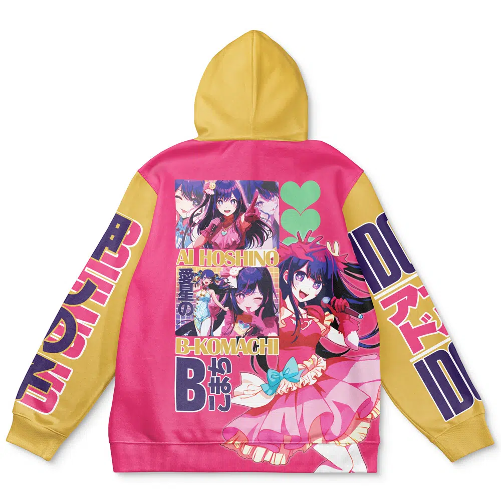Buildercar - Ai Hoshino Oshi no Ko Streetwear Hoodie