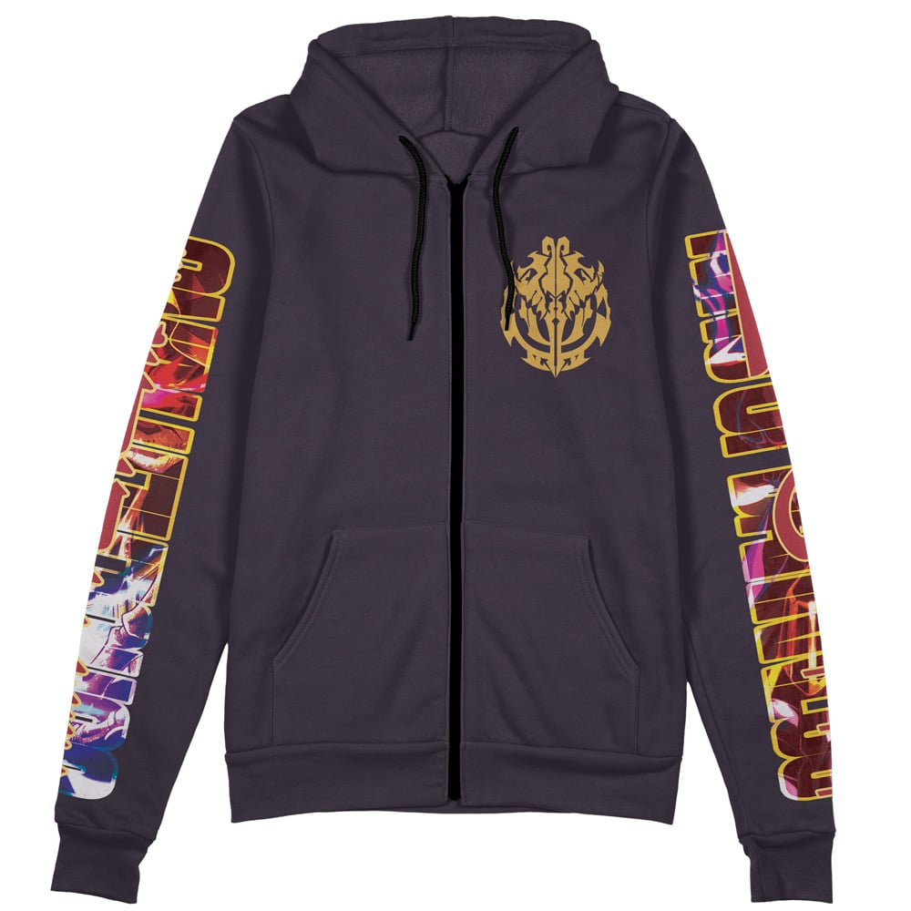 Buildercar - Ainz Ooal Gown Overlord Streetwear Zip Hoodie Jacket - Image 2