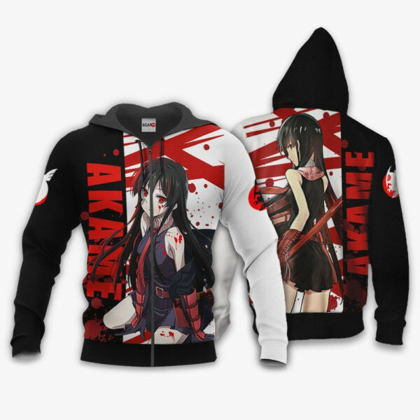 Buildercar - Akame Ga Kill Akame Anime 3k302 Fan Gift Stylist Unisex Cartoon 3d Hoodie 562