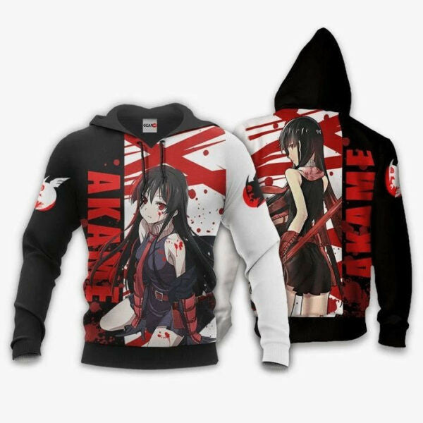 Buildercar - Akame Ga Kill Akame Anime Manga Aop Hoodie, Fleece Jacket 635