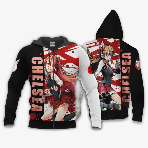 Buildercar - Akame Ga Kill Chelsea Anime 3k166 Fan Gift Stylist Unisex Cartoon 3d Hoodie 951