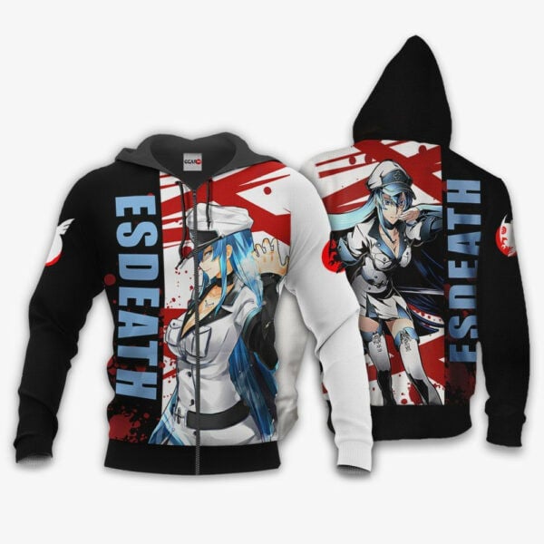 Buildercar - Akame Ga Kill Esdeath Anime Anime 3k353 Fan Gift Stylist Unisex Cartoon 3d Hoodie 497