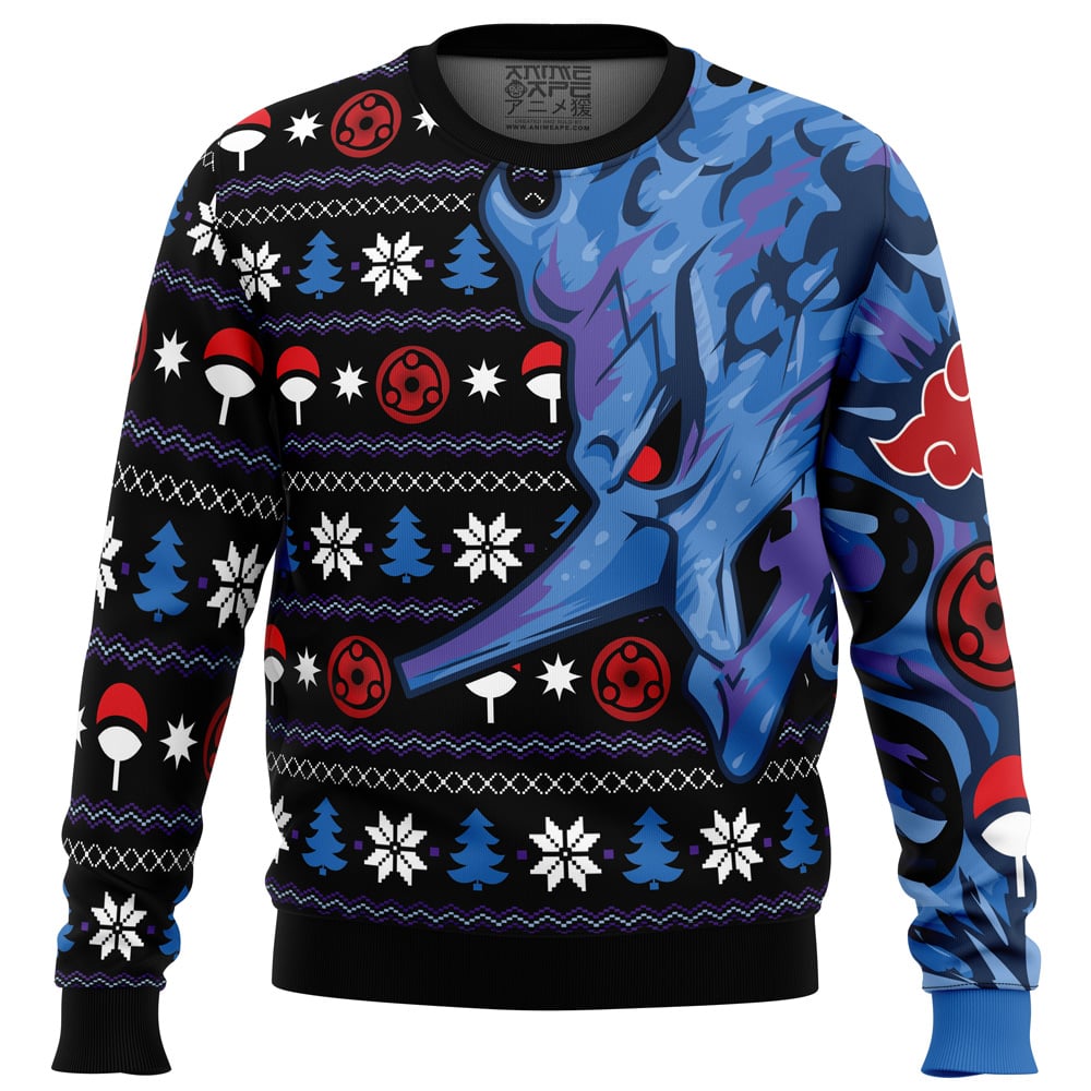 Buildercar - Akatsuki Madara Uchiha Susanoo Christmas Sweater