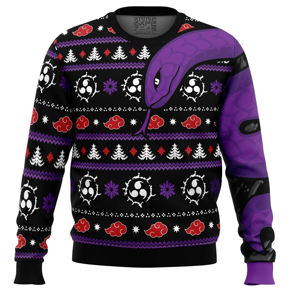 Buildercar - Akatsuki Orochimaru Christmas Sweater