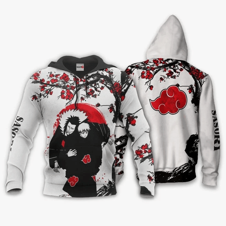 Buildercar - Akatsuki Sasori Anime Manga Naruto For Men And Women 3d Hoodie