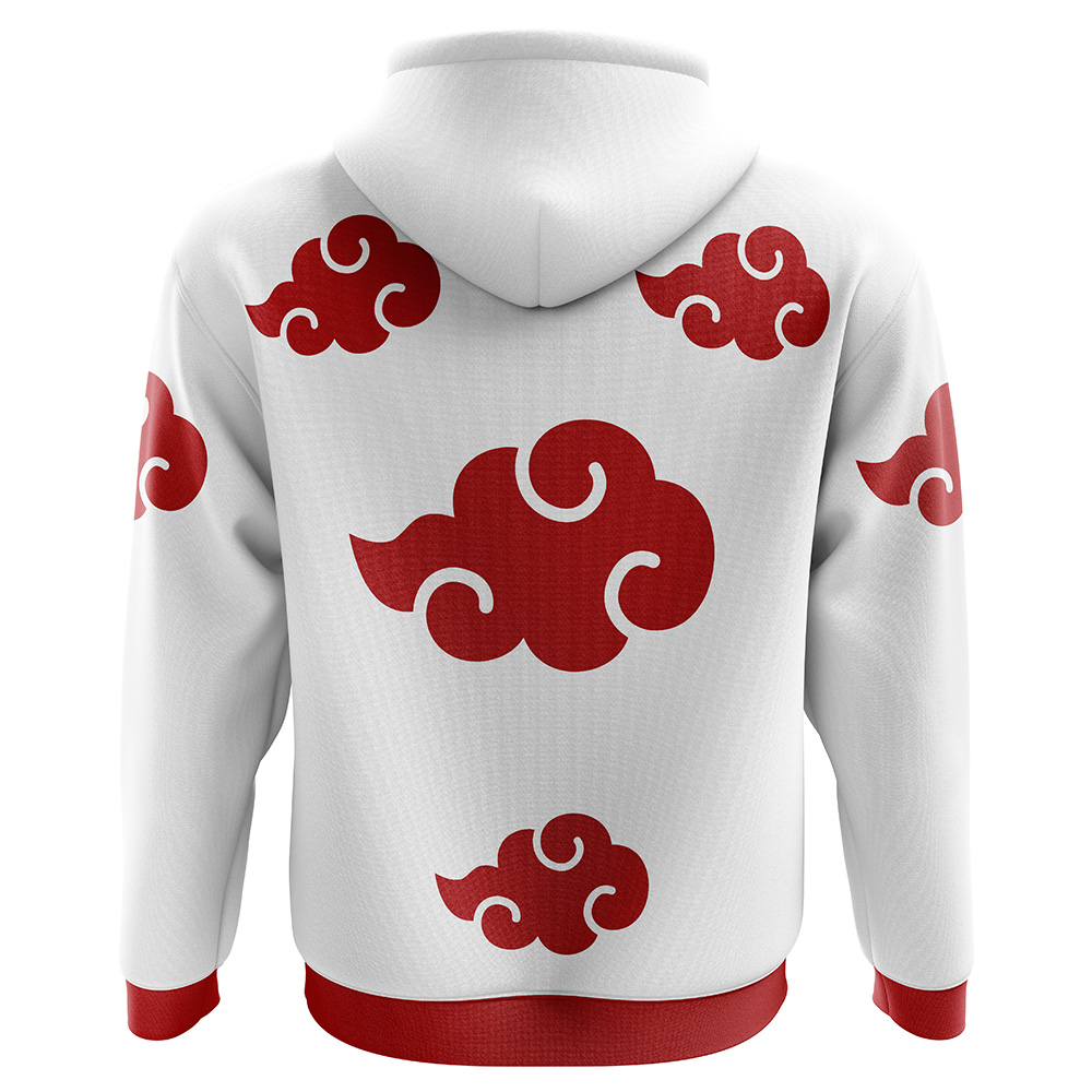 Buildercar - Akatsuki White Hoodie - Image 2
