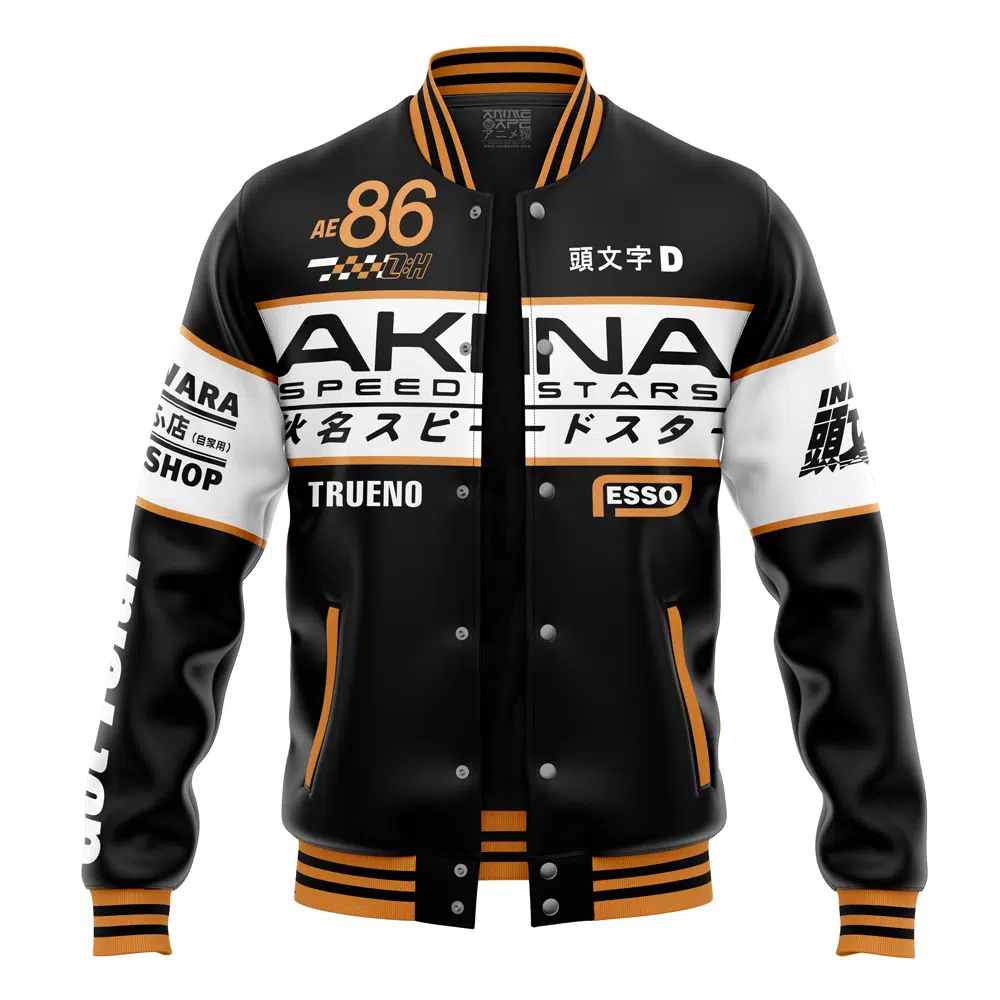 Buildercar - Akina Speed Stars Initial D Varsity Jacket