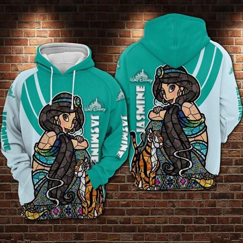 Buildercar - Aladdin Princess Jasmine 3d Hoodie