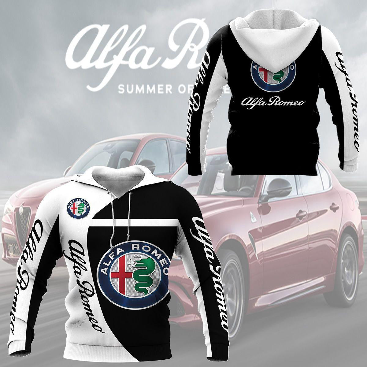 Buildercar - Alfa Romeo Shirt Fan Gift 190, Stylist Unisex 3d Hoodie