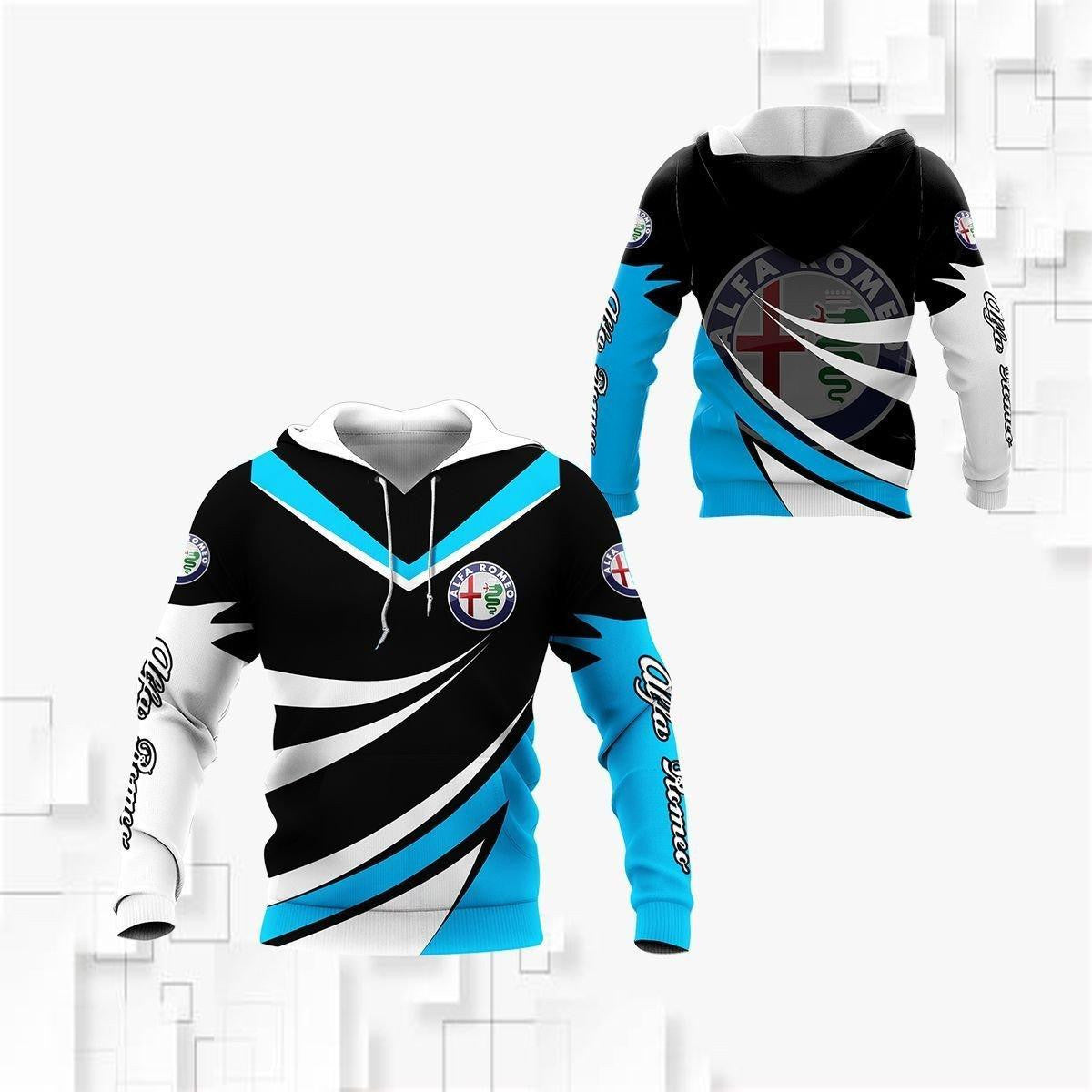 Buildercar - Alfa Romeo Shirt Fan Gift 21, Stylist Unisex 3d Hoodie