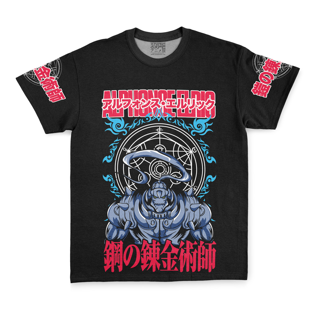 Buildercar - Alphonse Elric Fullmetal Alchemist Streetwear T-Shirt