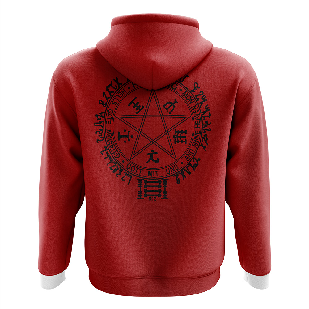 Buildercar - Alucard Emblem Hellsing Zip Hoodie Jacket - Image 2