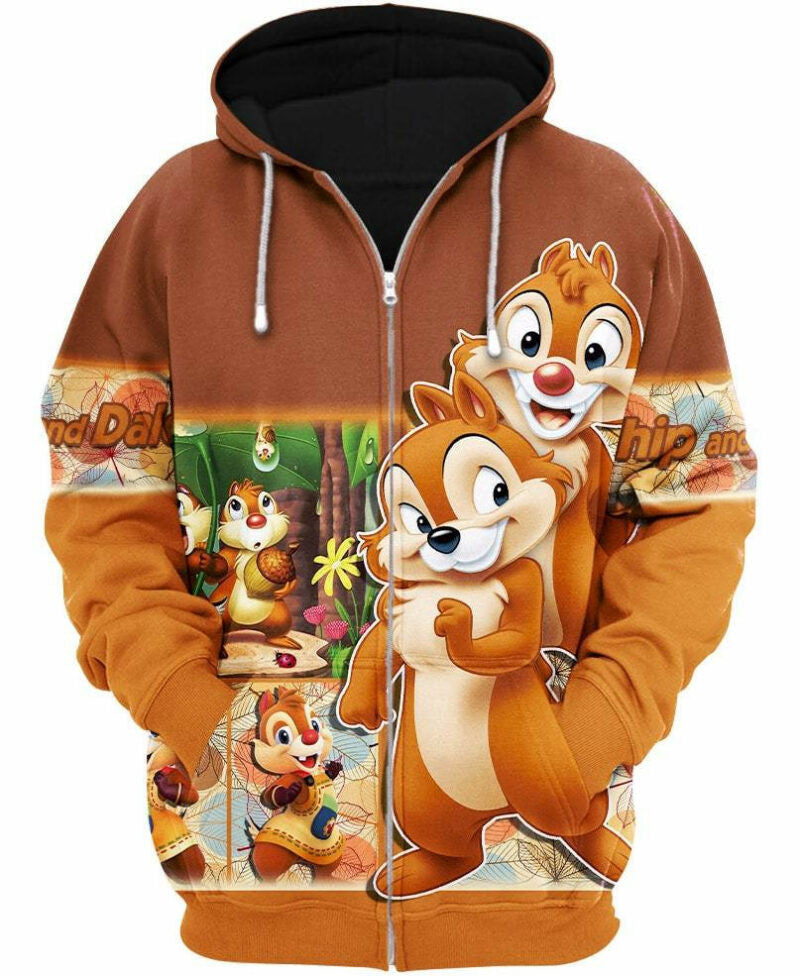 Buildercar - Alvin And Chipmunks 3d Hoodie