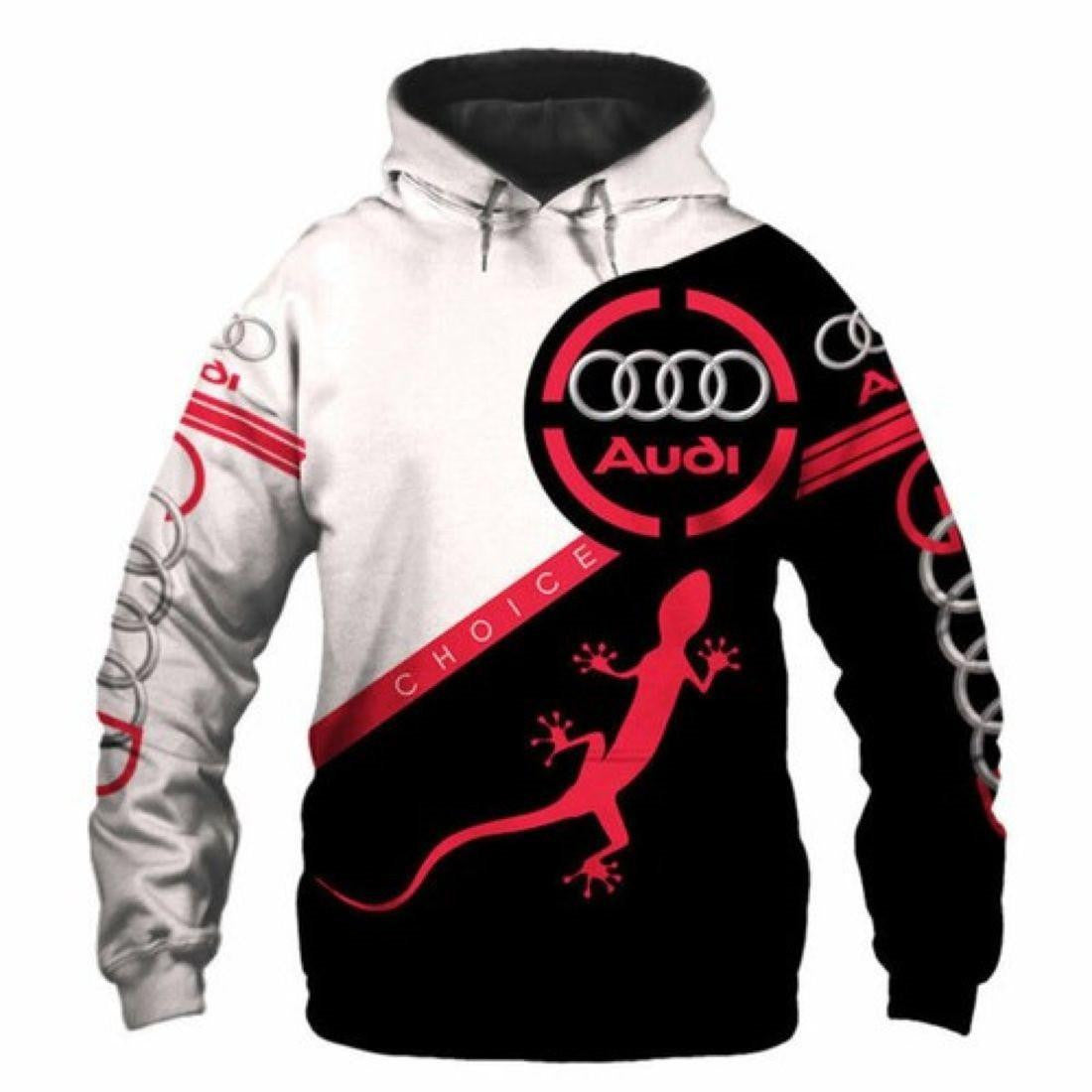 Buildercar - Amazon Sports Team Audi Choice Logo All Over Print Hoodie