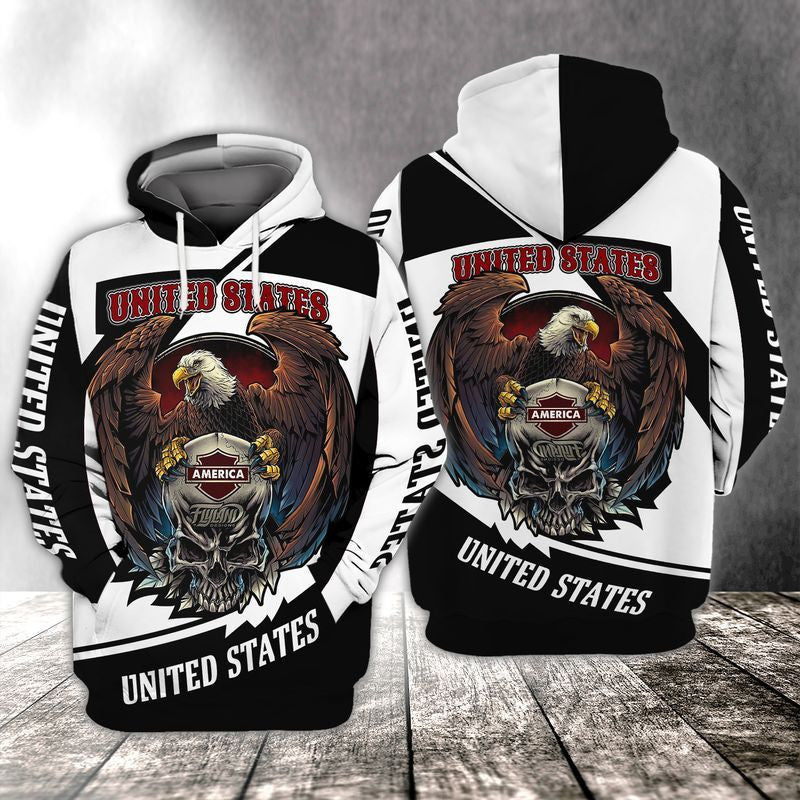 Buildercar - American Eagle United States For Men And Women 3d Hoodie