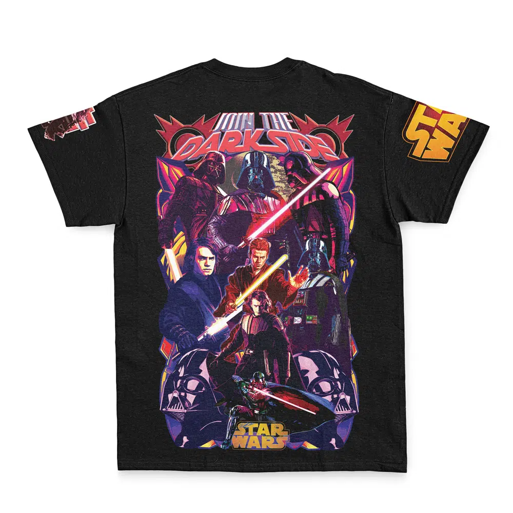 Buildercar - Anakin Skywalker x Darth Vader Star Wars Streetwear T-Shirt